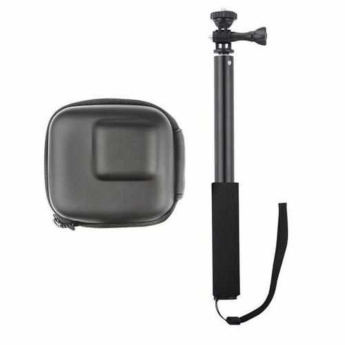 DJI Osmo Action Mini PU Bag with Selfie Stick Aluminum Extension Rod Accessories Drones Xpress bag 