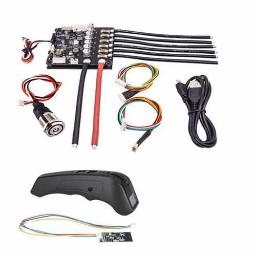 Dual FSESC6.6 Plus + Colorful Screen Remote VX2 PRO Combo for Electric Speed Controller ESC Drones Xpress