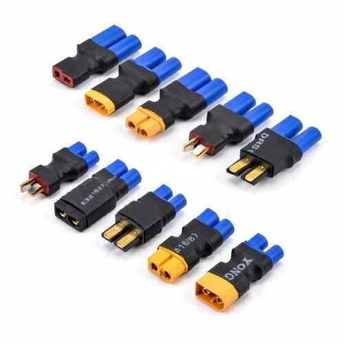EC5 / EC3 to XT60 T Deans Female / Male Connectors Plug Cables Drones Xpress EC3-M to TRX-F