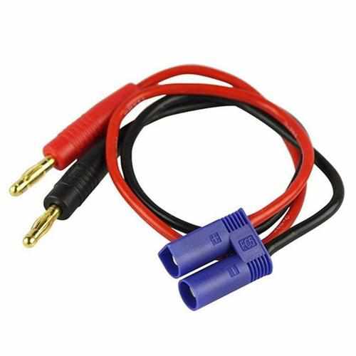 EC5 to 4.0mm Banana Bullet Plug Connector With 14AWG Silicone Cable 30CM Cables Drones Xpress