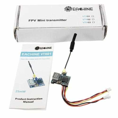 Eachine VTX01 5.8G 40CH 25mW FPV Transmitter Transmitters Drones Xpress