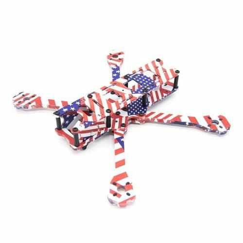 Eachine Wizard X220HV Water Transfer FPV Frame Kit Frames Drones Xpress US FLAG VERSION