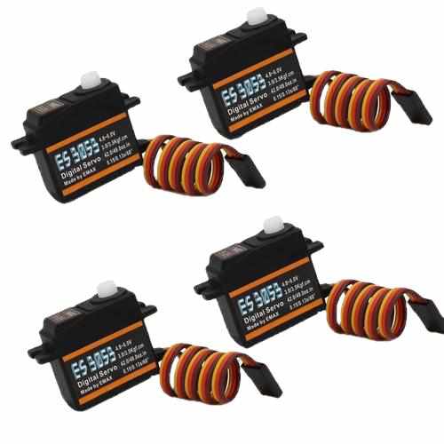 Emax ES3053 23T Plastic Gear Digital Servo Servos Drones Xpress 4 piece