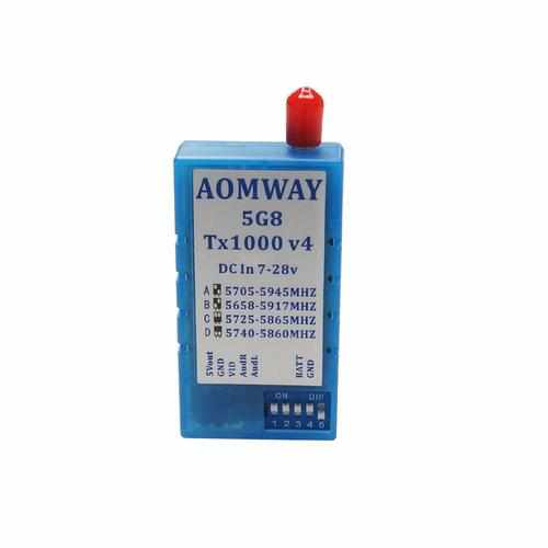 FPV Antenna 5.8G 1000mW Audio/Video AV 1W Transmitter / 5.8G Receiver Antennas Drones Xpress