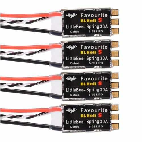 FVT LITTLEBEE BLlheli-s SPRING 30A ESC 2-6S Mulitshot ESC Drones Xpress 1 piece