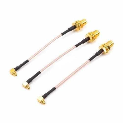 Female Adapter Linear Antenna Connector Cable for PFV RC Parts Antennas Drones Xpress 3pcs Angle MMCX SMA