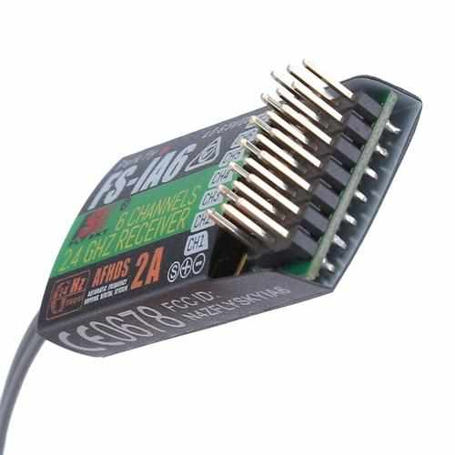 FlySky FS-iA6 Receiver AFHDS 2A 2.4G Radio system Replacement Receivers Drones Xpress 2 pieces