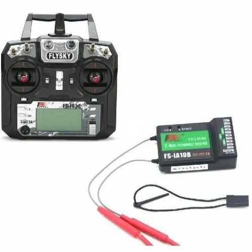 Flysky FS-i6X 10CH 2.4GHz AFHDS 2A RC Transmitter + Receiver Remote Controllers Drones Xpress FS-I6X and IA10B