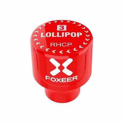 Foxeer 5.8G 2.3Dbi RHCP LHCP Lollipop 3 Stubby Antenna Antennas Drones Xpress 1 RED