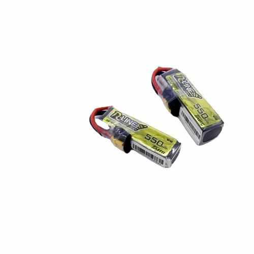 Gens Ace Tattu R-Line 1.0 LiPo Rechargeable Battery for RC Batteries Drones Xpress 500mah 95c 3s