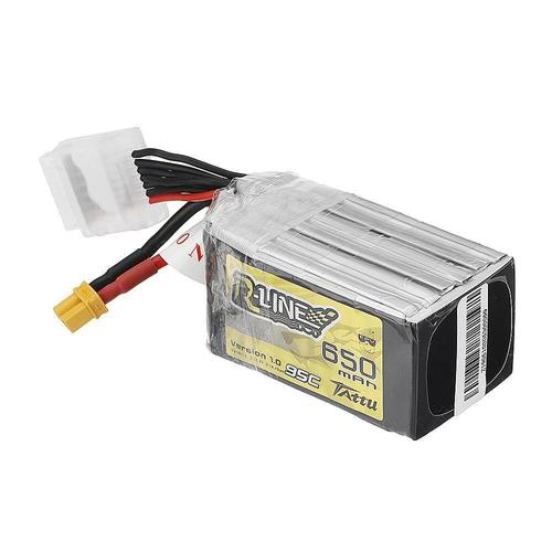 Gens Ace Tattu R-Line 1.0 LiPo Rechargeable Battery for RC Batteries Drones Xpress 650mah 95c 6s