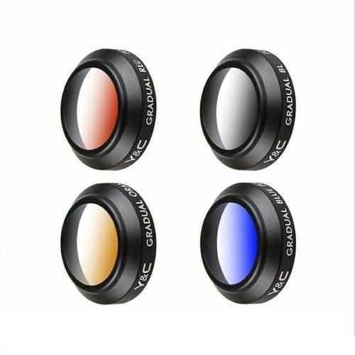 Gradual Colour Filter for DJI Mavic Pro Platinum Camera Filters Drones Xpress 1pcs Red