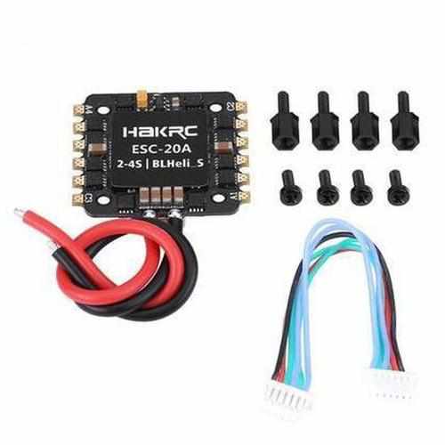 HAKRC 15A 20A 30A 40A 50A 4In1 50A 3-6S BLHeli_32 5V 3A BEC Dshot 1200 ESC ESC Drones Xpress 50A ESC