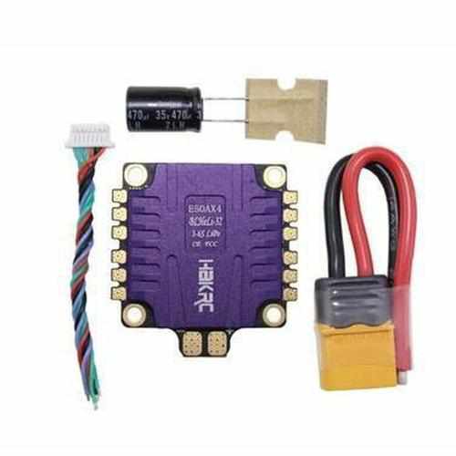HAKRC 15A 20A 30A 40A 50A 4In1 50A 3-6S BLHeli_32 5V 3A BEC Dshot 1200 ESC ESC Drones Xpress 50A ESC