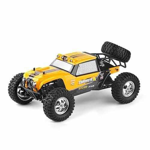 HBX 12889 Transmission LED Lights Remote Control Car Cars Drones Xpress Yellow