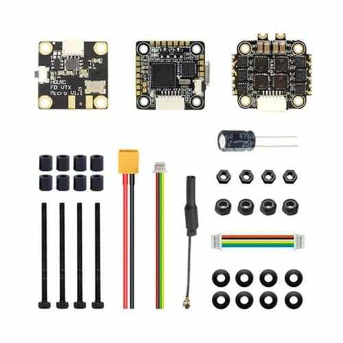 HGLRC FD413 FD413-VTX 16x16 F411 Flight Controller / 13A 2-4S Blheli_S 4 In 1 ESC Flight Controllers Drones Xpress