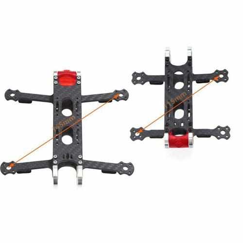 HSKRC Cygnet CX2 CX3 Wheelbase Toothpick Frame Kit Frames Drones Xpress CX2 115mm