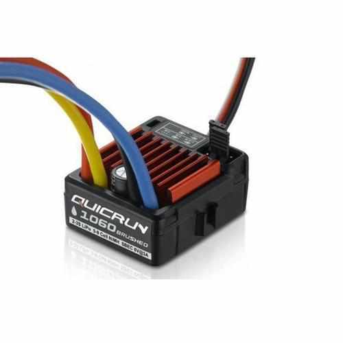 HobbyWing QuicRun 1060 RTR 60A Brushed Speed Controller ESC ESC Drones Xpress 1PC XT60 Plug