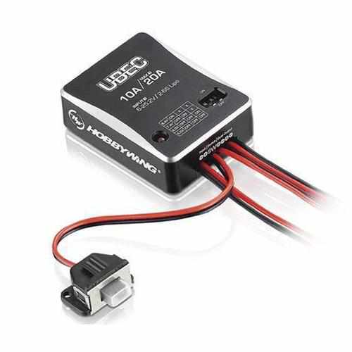 Hobbywing 2-6S UBEC-10A External Switching Module Parts Drones Xpress