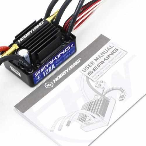 Hobbywing SeaKing V3 120A 2-6S Lipo Speed Controller ESC Drones Xpress