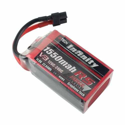 Infinity 1300 1550mAh 3S 4S LiPo Battery with SY60 XT60 Plug Connector Batteries Drones Xpress 1500mAh 4S 110C