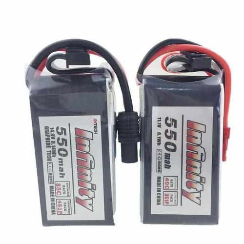 Infinity 550mAh 2S 3S 4S LiPo Battery XT60 XT30 Plug Batteries Drones Xpress 550 4S 85C XT60