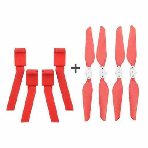 Landing Gear Propeller Guard Propellers for Xiaomi FIMI X8SE Propellers Drones Xpress red leg