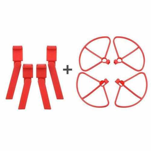 Landing Gear Propeller Guard Propellers for Xiaomi FIMI X8SE Propellers Drones Xpress red leg