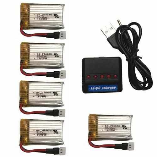 Limskey 3.7V 300maH Lipo Battery Batteries Drones Xpress White