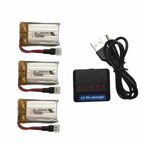 Limskey 3.7V 300maH Lipo Battery Batteries Drones Xpress White