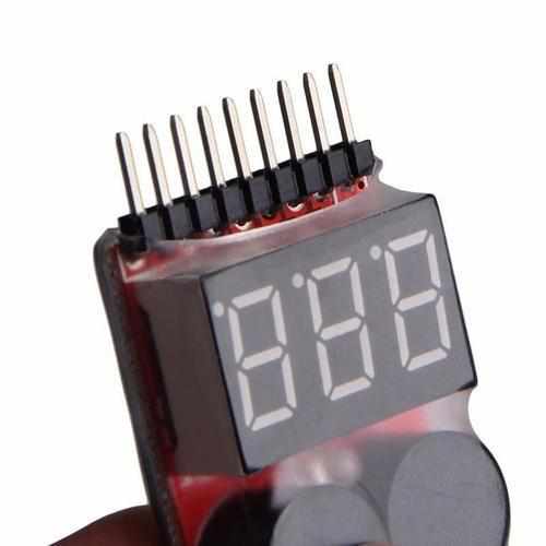 Lipo Battery Voltage Tester Indicator Checker Dual Speaker Parts Drones Xpress 10pcs