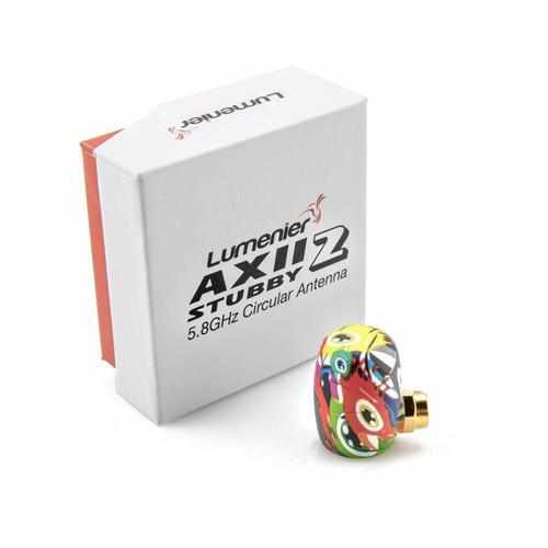 Lumenier AXII 2 Right-Angle Stubby 5.8GHz Antenna Antennas Drones Xpress SKITZO LHCP