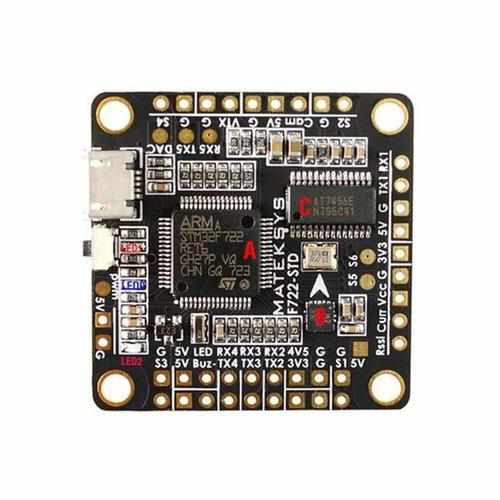 Matek Systems F722-STD F722 STD STM32F722 Flight Controller Flight Controllers Drones Xpress