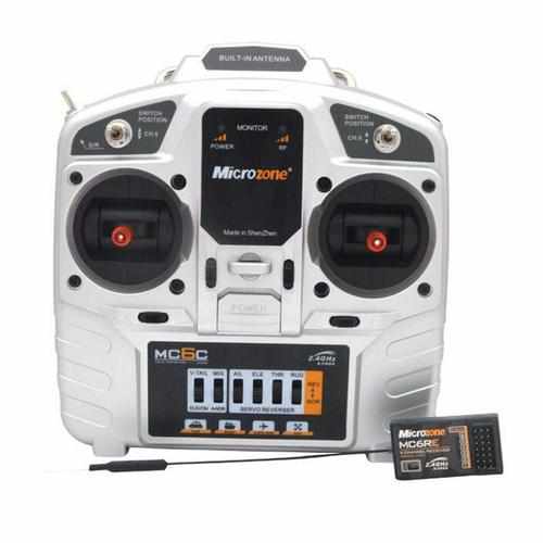 MicroZone MC6C 2.4G 6CH Controller Transmitter Receiver Remote Controllers Drones Xpress Left Hand