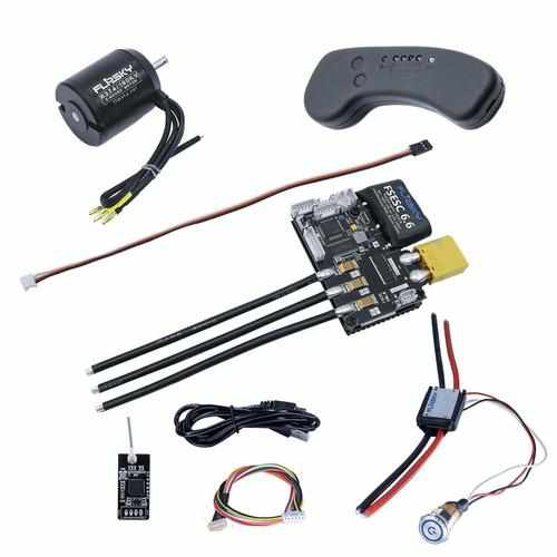 Motor 6374 + VESC 6.6 + Remote Controller +Bluetooth Skateboard Motor DIY Kit ESC Drones Xpress