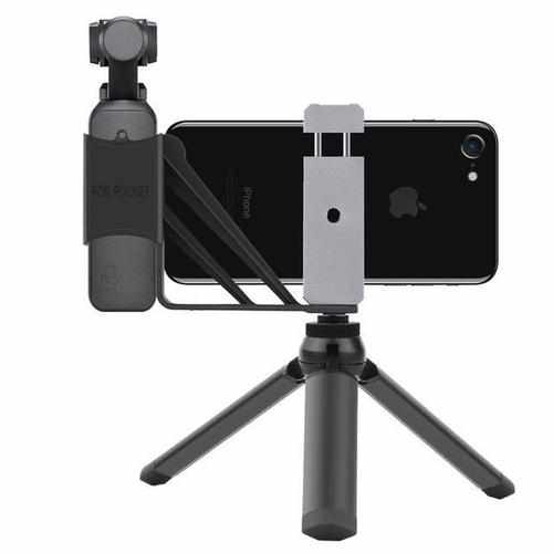 Osmo Pocket Foldable Phone Holder Adapter Clip Selfie Mount Metal Tripod Accessories Drones Xpress Sliver 