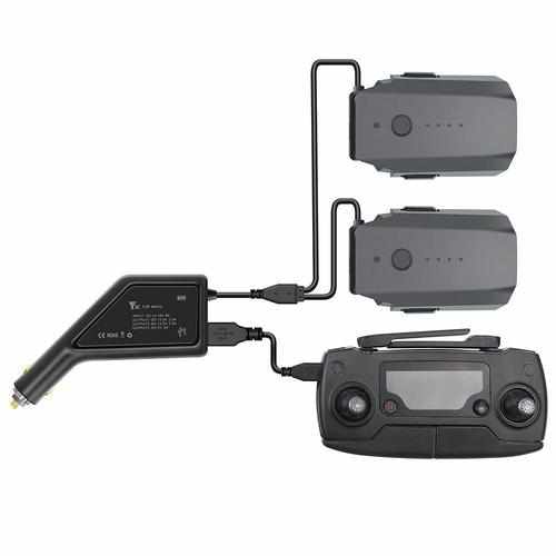 Outdoor Dual-Battery Car Charger for DJI Mavic Pro Chargers Drones Xpress 