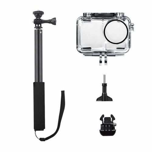 Outdoor Metal Tripod Round Waterproof Case Shell for DJI Osmo Action Accessories Drones Xpress Selfie Stick-Case 
