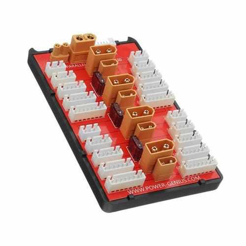 Power-Genius 2 IN 1 PG Parallel Charging Board XT30 XT60 Plug Chargers Drones Xpress