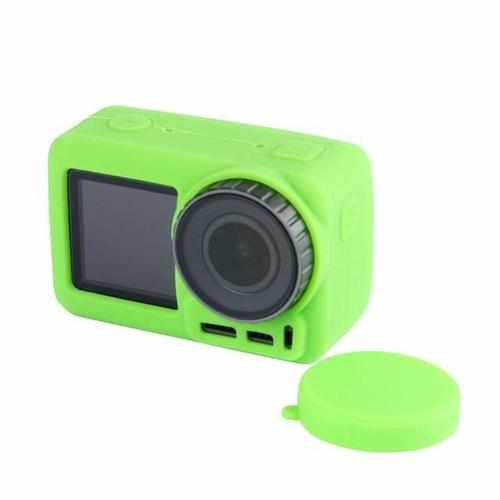 Protective Cover Lens Protection Frame Durable Body Soft Silicone Case for Osmo Action Accessories Drones Xpress Blue Color 