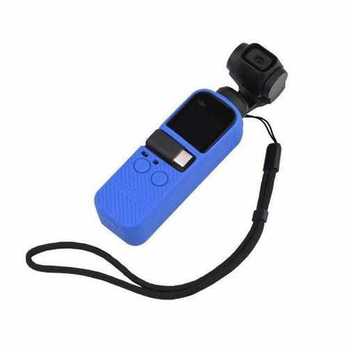 Protector Case Silicone Cover with Sling Strap for DJI Osmo Pocket Accessories Drones Xpress Grey 