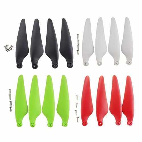 Quick Release Foldable Propeller for Hubsan H117S Zino RC Drone Quadcopter Propellers Drones Xpress green