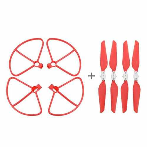 Quick Release Propeller / Guard for FIMI X8SE X8 SE Drone Propellers Drones Xpress 8pcs Red White