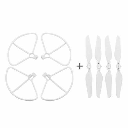 Quick Release Propeller / Guard for FIMI X8SE X8 SE Drone Propellers Drones Xpress 4pcs and Guard White