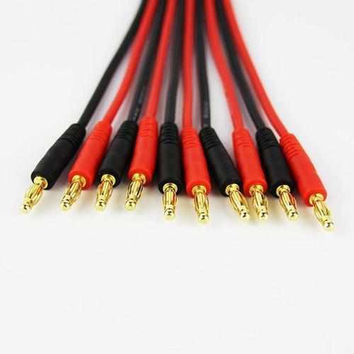 RC Battery Charge XT30 to 4.0mm Banana Plug 12AWG 20cm Cable Connector Cables Drones Xpress