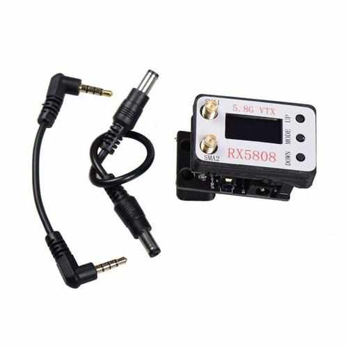 RX5808 OLED Dual Receiver with 2-6S FPV Goggles Power Module Receivers Drones Xpress Only Power Module