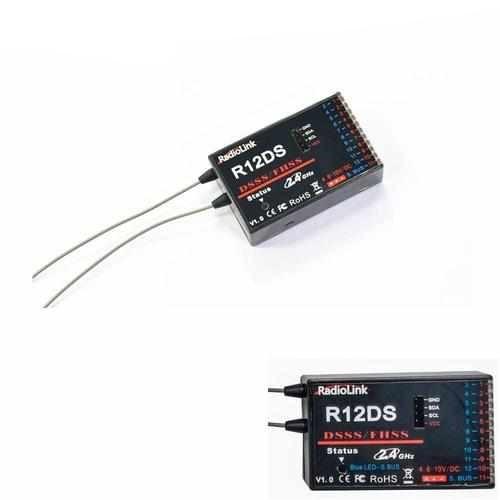 RadioLink R12DS 12CH 12 Channel Receiver Receivers Drones Xpress