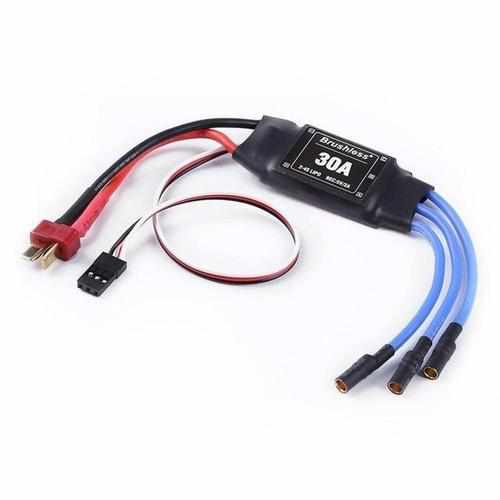 Rc Brushless 30A ESC 2-4S Electric Speed Controller ESC Drones Xpress Short wire