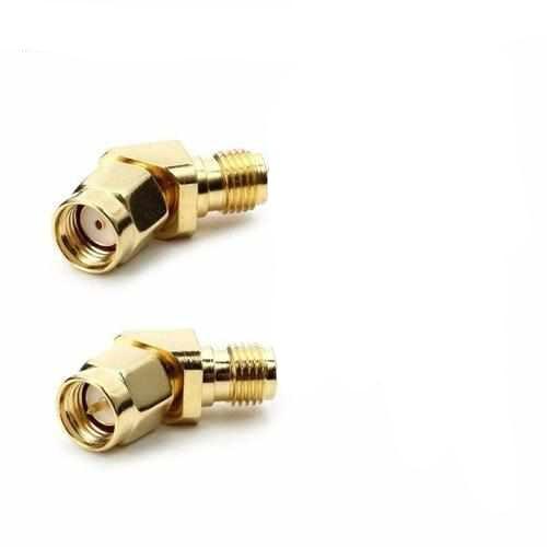 Realacc 45 Degree Antenna Adapter Connector SMA RP-SMA Antennas Drones Xpress RP SMA Female