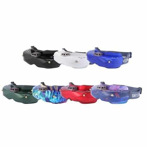 SKYZONE 02C 5.8Ghz 48CH Diversity FPV Goggles For RC Goggles & FPV Drones Xpress Green